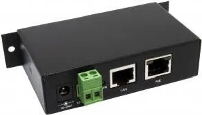 Obrázek produktu pro EXSYS EX-6007POE, Gigabit Ethernet, 10,100,1000 Mbit/s, IEEE 802.3af, Černá, 48 V, 300 g