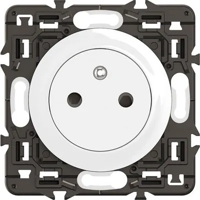 Produktbild von Legrand CX0111, Weiß, Kunststoff, Glänzend, IP20, IK04, 250 V