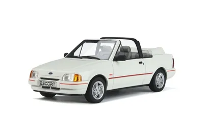 Produktbild von Ford Escort Mk4 XR3i Cabrio 1986 weiß Modellauto 1:18 Ottomobile