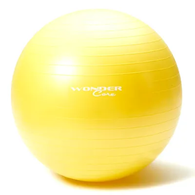 Produktbild von Wonder Core Gymnastikball Anti-Burst 65 cm Gelb