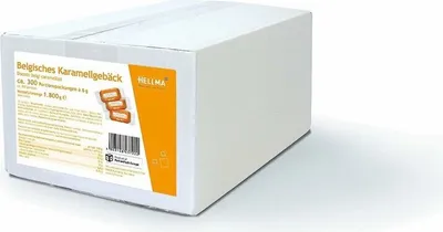 Produktbild von HELLMA Karamell- Gebäck 300 St.