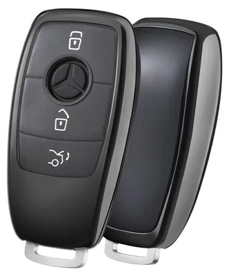 Productafbeelding van Autosleutelbescherming voor Mercedes-Benz E-klasse en S-klasse, TPU-materiaal, kleur: zwart