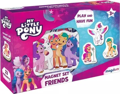 Obrázek produktu pro MAKSIK Meganes my little pony friends me5031-22