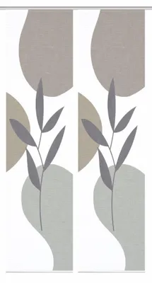Produktbild von 84074 FRONDA Schiebegardine, recyceltem Polyester 245x60 cm