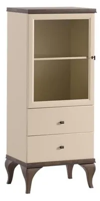 Produktbild von Glasvitrine Vitrine Regalvitrine Vitrinenschrank Glasschrank Kommode