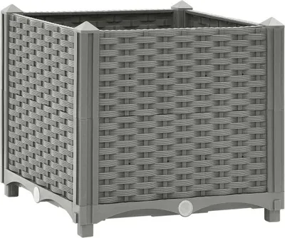 Produktbild von "im Sonderangebot"Garten-Pflanzgefäß/Hochbeet Moderne - Pflanzkübel - Blumentopf 40x40x38cm Polypropylen NEU121407 - Beete