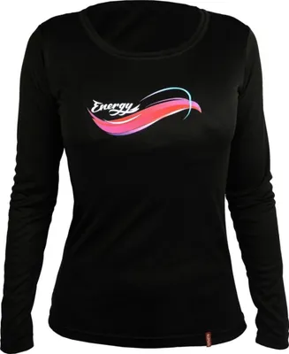 Obrázok produktu pre Cyklistický dres HAVEN s dlhým rukávom na leto - ENERGY LONG - Black/Pink L