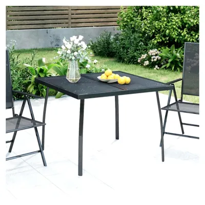 Produktbild von Gartentisch Anthrazit 100x100x72 cm