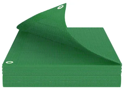 Zdjęcie produktu dla VidaXL, plandeka z oczkami, zielona, 3 x 5 m, 140 gsm, PE