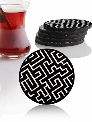 Immagine prodotto di Hermia Concept, Erika- PLN1123, Colorato, Tovagliette, Diametro: 9 cm