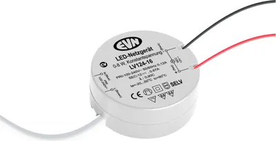 Produktbild von EVN Lichttechnik LED-Netzgerät 12V rund LV124-16