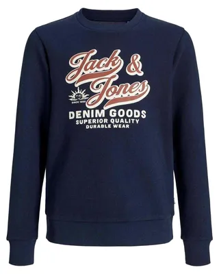 Produktbild von Jack And Jones - Sweatshirt für Kinder, Rundhalsausschnitt GT26568 (98) (Flugkapitänblau)