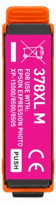 Produktbild von Kompatibel für Epson 378 / 378XL Tintenpatrone Magenta