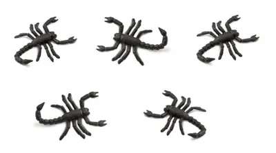 Produktbild von Safari - 100037 - Good Luck Minis - Glücksminis, Skorpion, ca. 3cm, PVC, 5 Stück