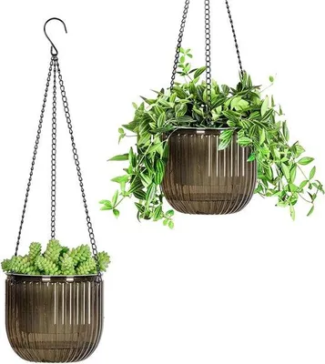 Obrázok produktu pre Závesné kvetináče – 165 cm – vonkajšia závesná lampa – závesné kvetináče