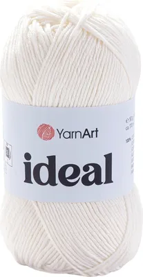 Produktbild von Yarn Art Ideal 222 Off White Strickgarn