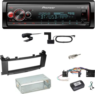 Produktbild von Pioneer MVH-S520DAB USB Digitalradio Einbauset für Mercedes A B Klasse W169 W245
