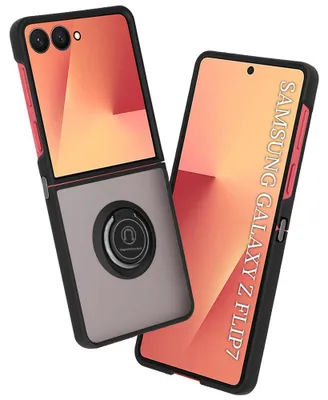 Produktbild von Techsuit - Glinth-Hülle für Samsung Galaxy Z Flip7 - schwarz