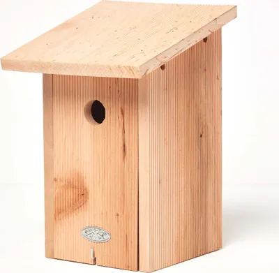 Immagine prodotto di HOMESCAPES casetta per uccelli in vero legno Grande Cinciallegra