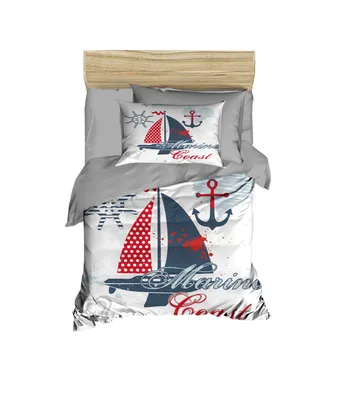 Productafbeelding van L'Essentiel Linge de Maison, PH164, Babybeddengoedset, grijs, 100 x 150 cm