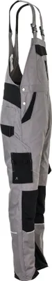 Produktbild von Planam Latzhose Norit Herren Gr. 52 zink/schwarz