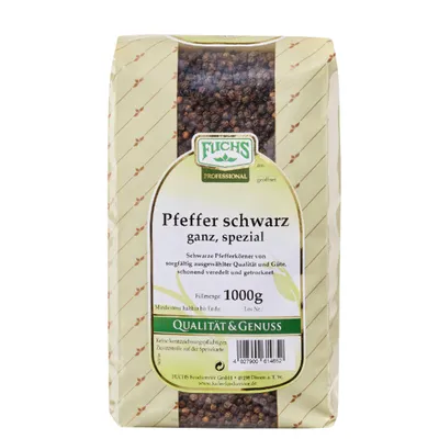 Obrázok produktu pre Fuchs Professional Pepper čierne celé korenie špeciálne 1000g