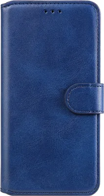Produktbild von Mobigear Wallet  Realme 6 Hülle Klapphülle Geldbörse - Blau
