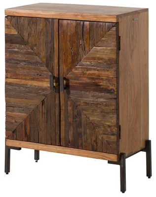 Immagine prodotto di MASSIVMOEBEL24 | Comò  in legno riciclato 72x98x40 laccato naturale LYON #100