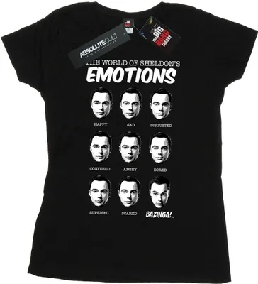 Image de The Big Bang Theory - T-shirt pour femme BI9654 (XXL) (Noir)