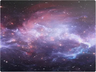 Produktbild von Weltraumnebel – Bodenschutzmatte – Rutschfest – Schutzmatte für Büro – Vinylmatte – Stuhlunterlage  – 120 x 90 cm