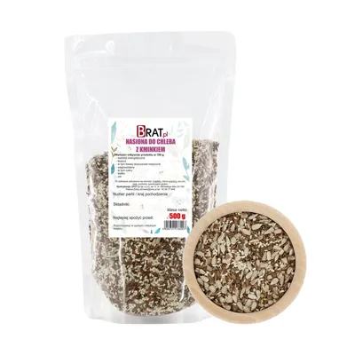 Zdjęcie produktu dla Ziarna do chleba z kminkiem 500g Brat.pl
