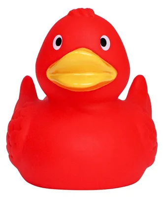 Obrázok produktu pre Mbw - „Schnabels“ kačička-pískacie hračka LT3767 (75 mm) (červená)