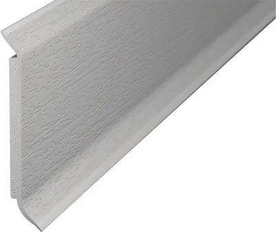 Produktbild von Prinz Kernsockelleiste Hartschaum hellgrau 60x2500 mm