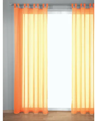 Produktbild von Schlaufenschal „Spring“ - Farbe orange -  Größe (HxB) 235x135cm