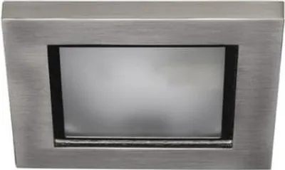 Produktbild von C-Light 12 V - Halogen G4 4-Eck Einbauleuchte satiniertes Frontglas
