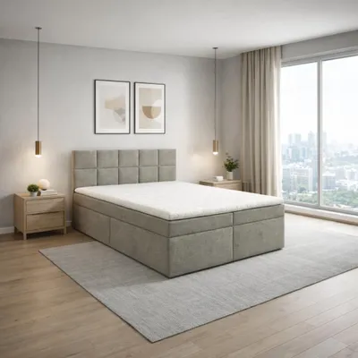 Produktbild von Boxspringbett Porto 140x200 Gerra 90 MIPLO
