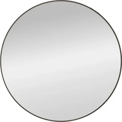 Obrázek produktu pro PATINA kulaté zrcadlo černé
