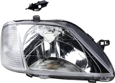 Produktbild von Scheinwerfer passend für Dacia Logan 09/2004-05/08 H4 Rechts m. Stellmotor 6001546789 8200211014 7700421671 6001546791 Johns
