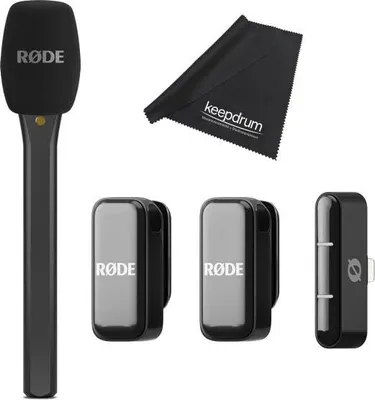 Zdjęcie produktu dla Mikrofon bezprzewodowy Rode Micro Lightning Interview Set