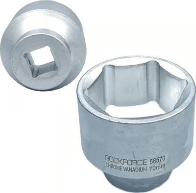 Immagine prodotto di Chiave a bussola 1" 70 mm esagonale Cr-V