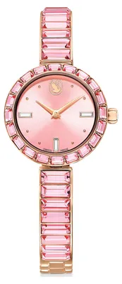 Produktbild von Swarovski Uhr Uni Matrix Bangle 25 mm Roségold Tone Pink 5679890