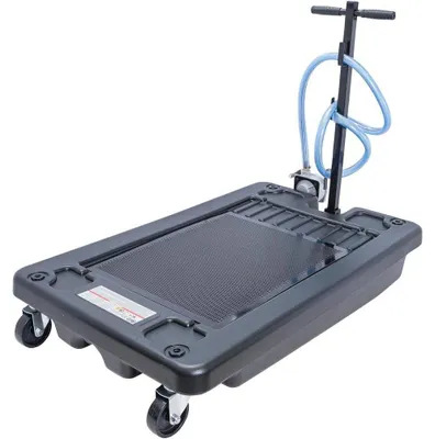 Image de Récupérateur d'Huile 60 L - Capacité 60 L, 205 x 102.7 x 77 cm - Robuste et Pratique pour Atelier - D-Work