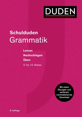 Produktbild von Schulduden Grammatik