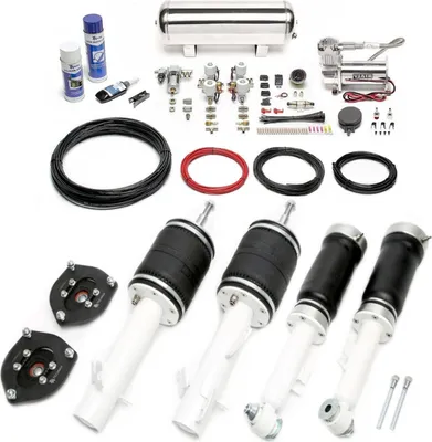 Image de TA Technix Kit de suspension pneumatique Viair argenté pour Mini R55 - R59 Cooper S
