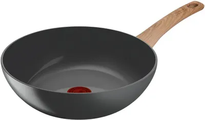 Produktbild von Tefal Renew C42519, Rund, Wok-/Bratpfanne, Grau, Keramik, Aluminium, Thermo-Punkt