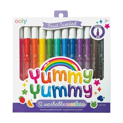 Image de Marqueurs parfumés 12 couleurs Yummy Yummy