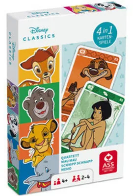 Produktbild von Display Disney Classics- Quartett 4 in 1