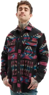 Immagine prodotto di Camicia a maniche lunghe Hydroponic Aztec Nero XL Uomo Nero XL