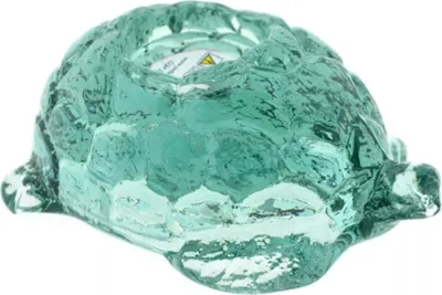 Image de Tortue porte-bougie en verre - Parlane