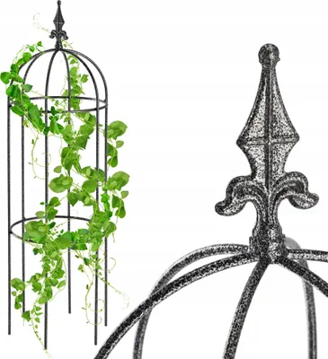 Zdjęcie produktu dla KADAX Pergola Podpora Ogrodowa Do Kwiatów Roślin 100cm